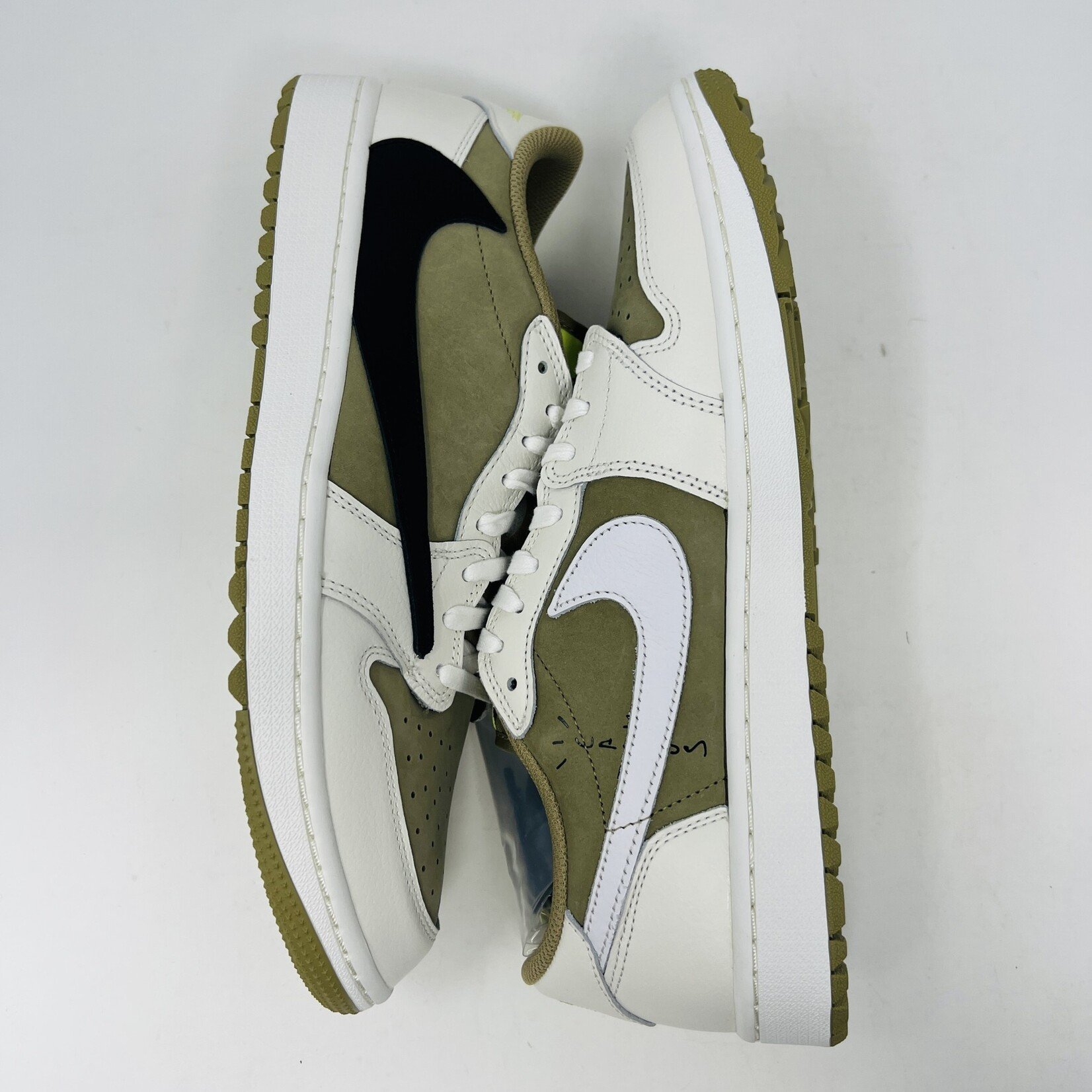 Jordan 1 Retro Low Golf Travis Scott Neutral Olive