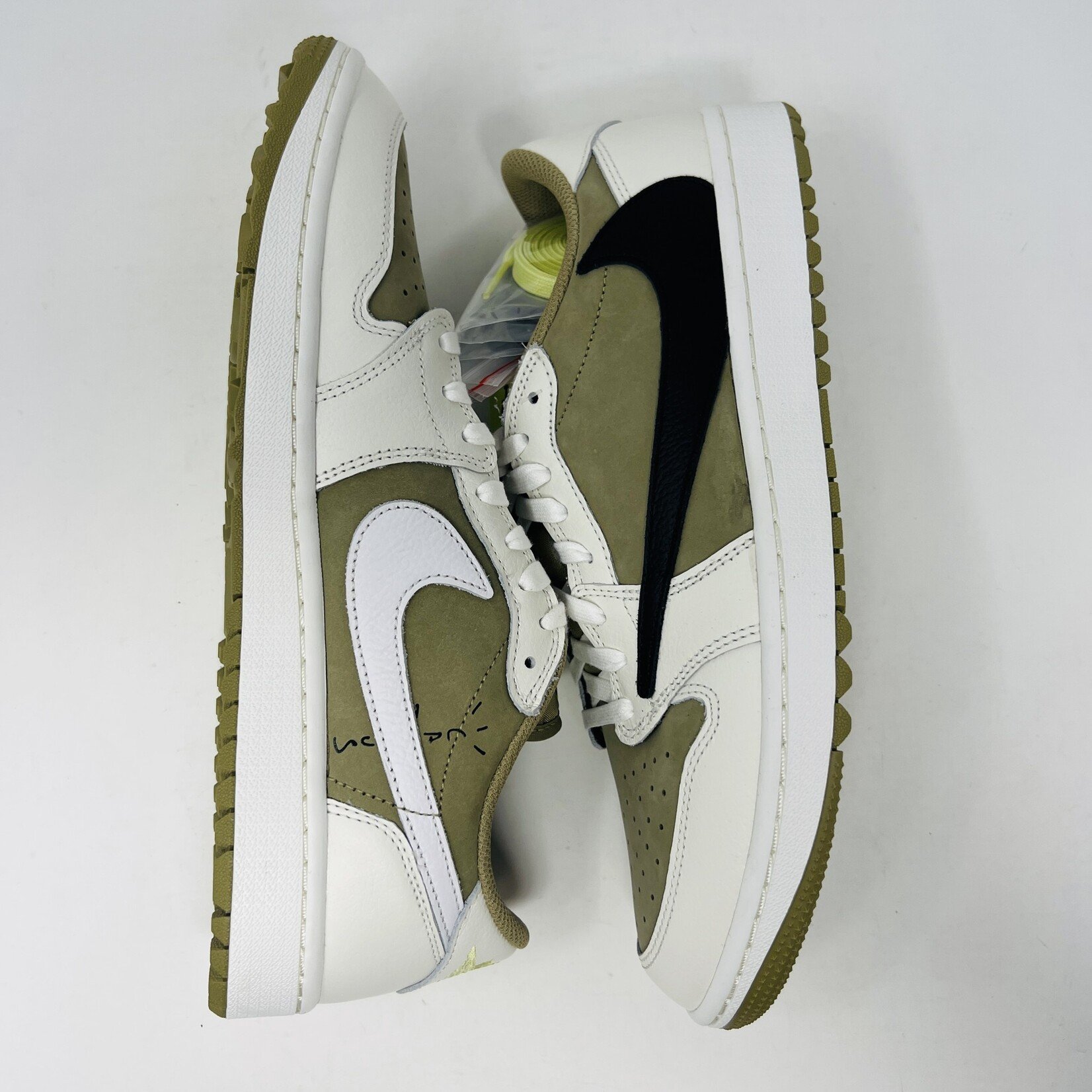 Jordan 1 Retro Low Golf Travis Scott Neutral Olive