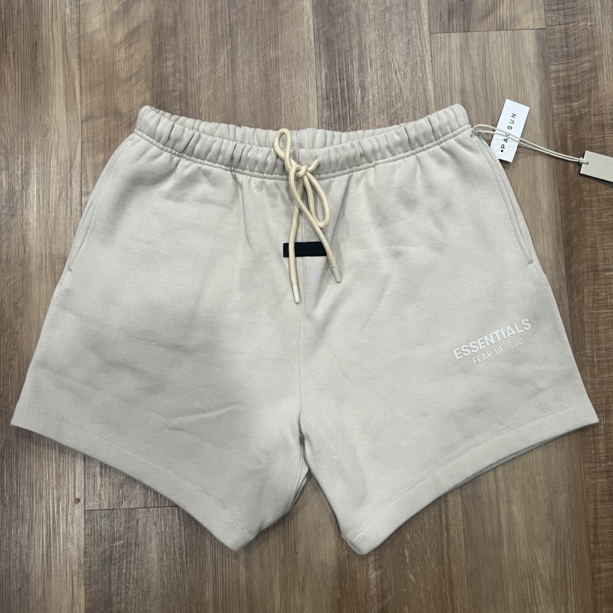 Essentials Tan Shorts - Holy Ground Sneaker Shop - Buy, Sell & Trade ...