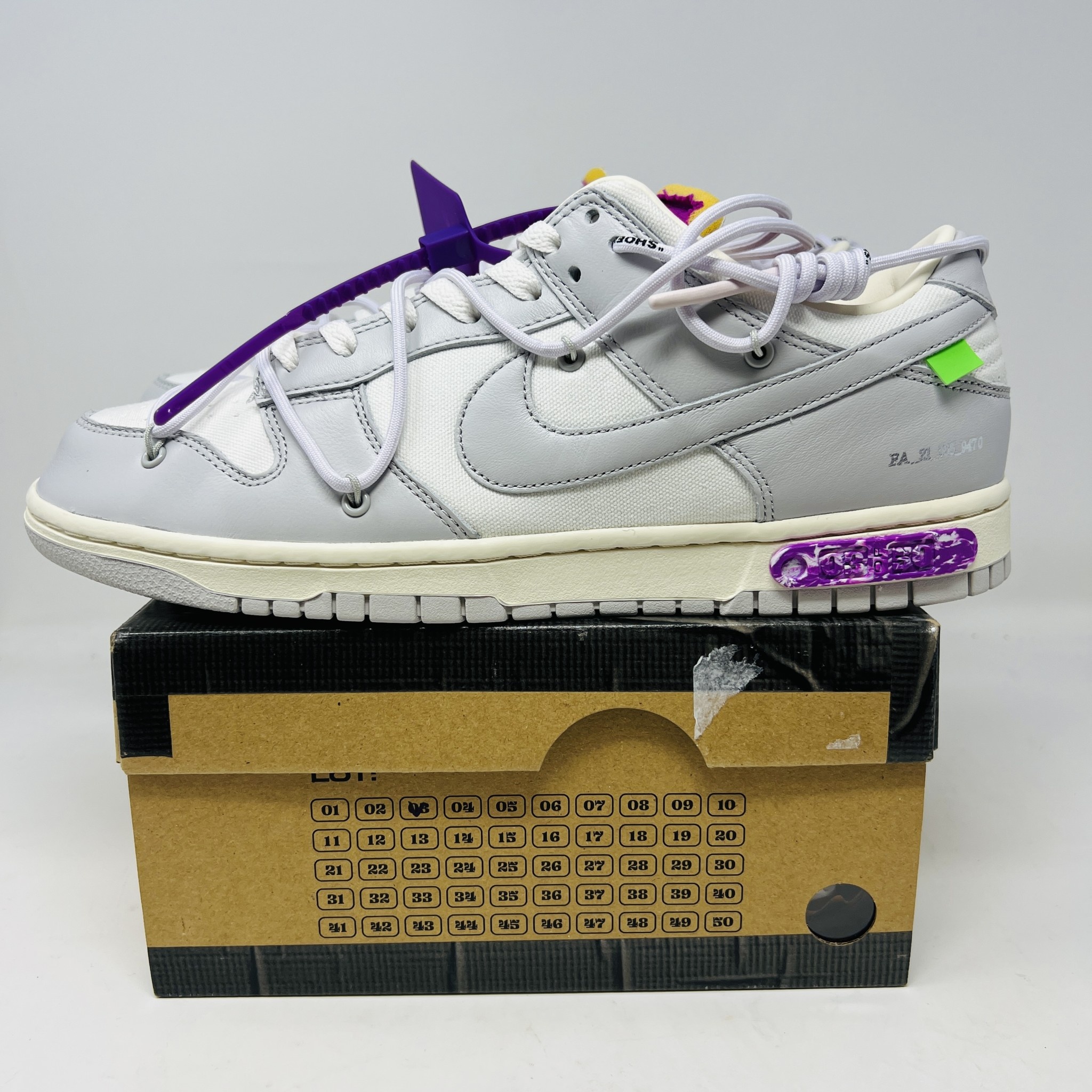 Nike Dunk Low Off-White Lot 3 - Holy Ground Sneaker Shop - Buy, Sell ...