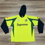 Supreme Supreme Hooded Soccer Jersey Bright Yellow