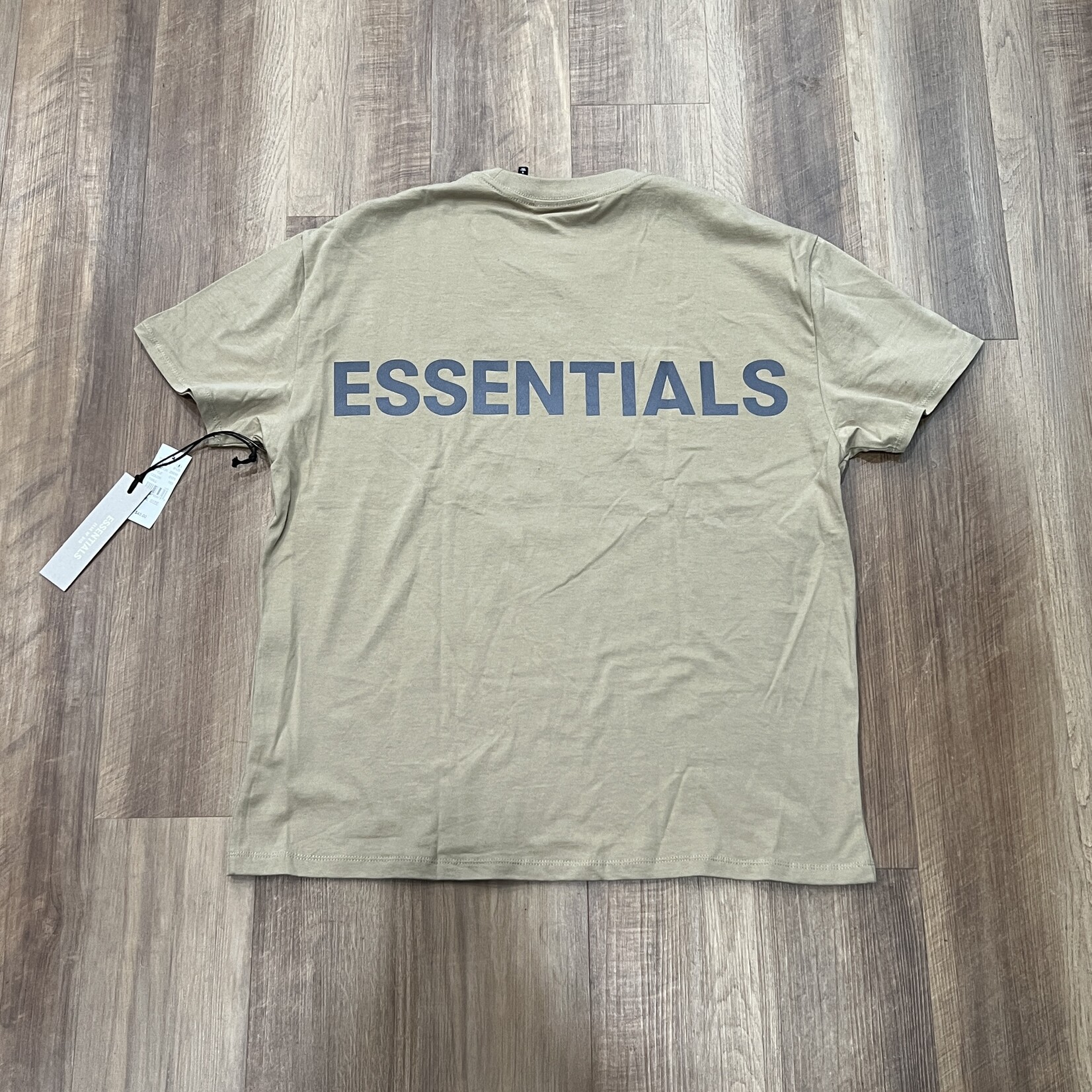 Supreme Fear of God Essentials 3M Logo Boxy T-shirt Butter Cream