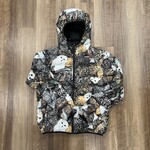 OVO Owl Print Hooded Puffer Jacket