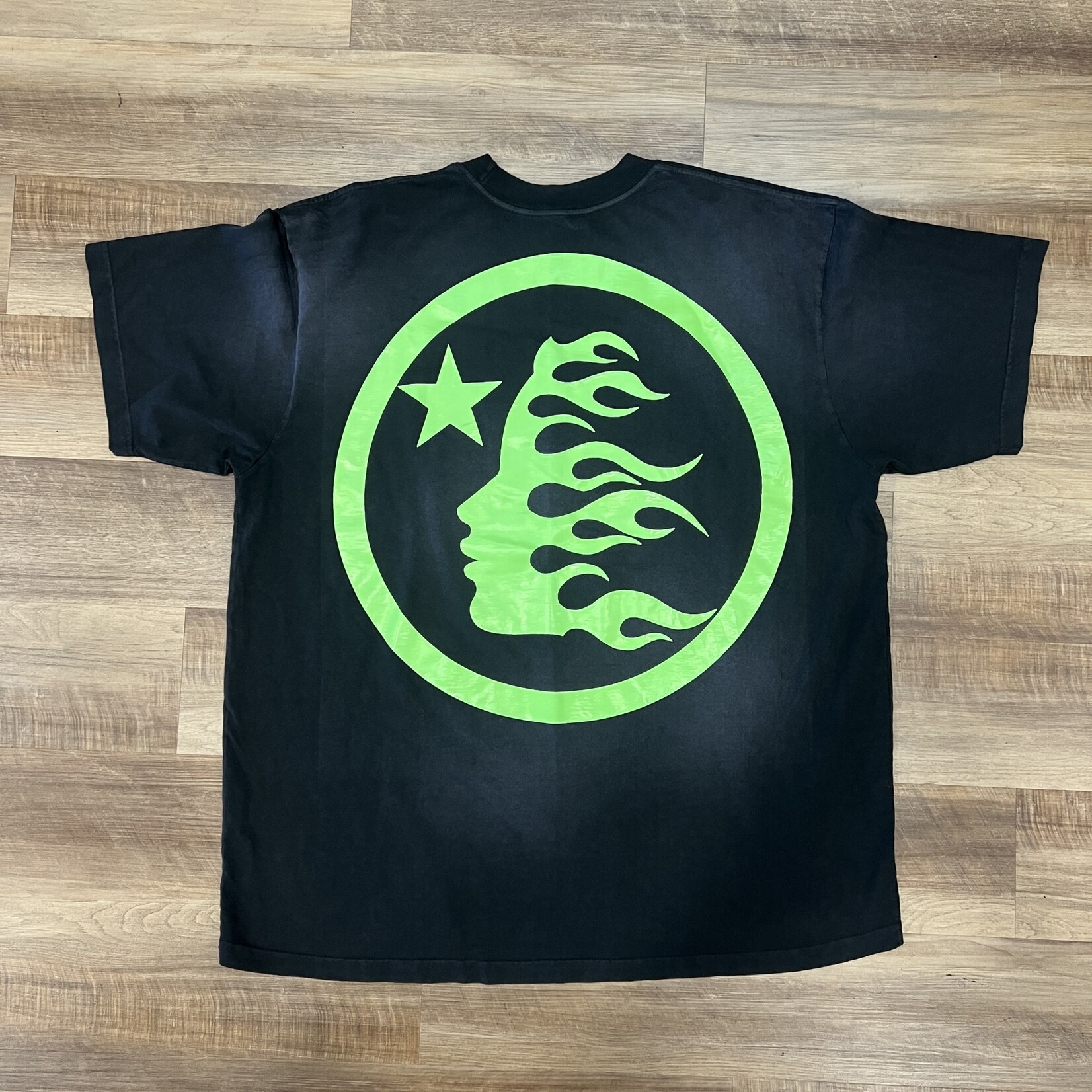 Hellstar HELLSTAR SPORTS CORE LOGO GEL T-SHIRT  LIGHT GREEN