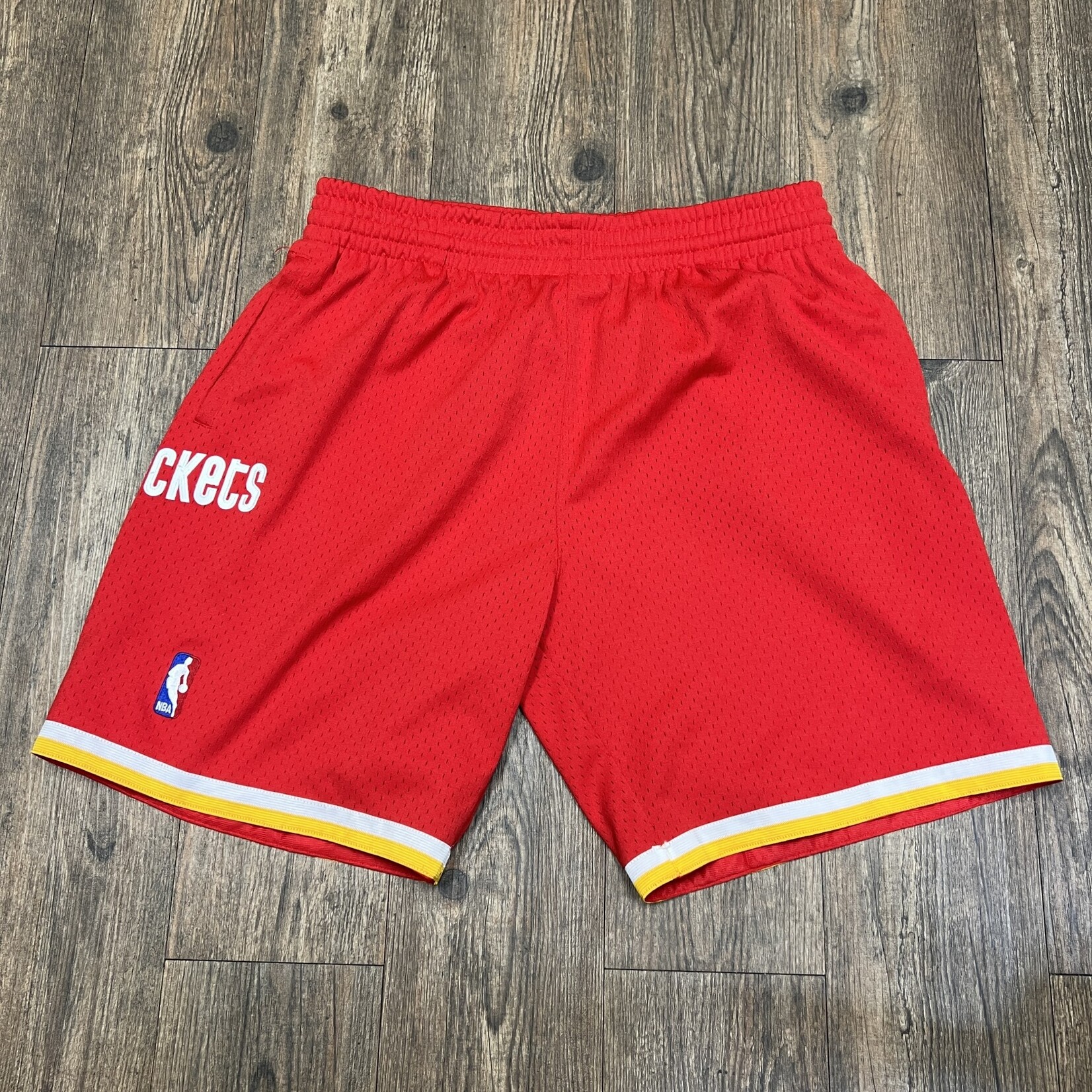 Mitchell & Ness Men's Houston Rockets Swingman Shorts