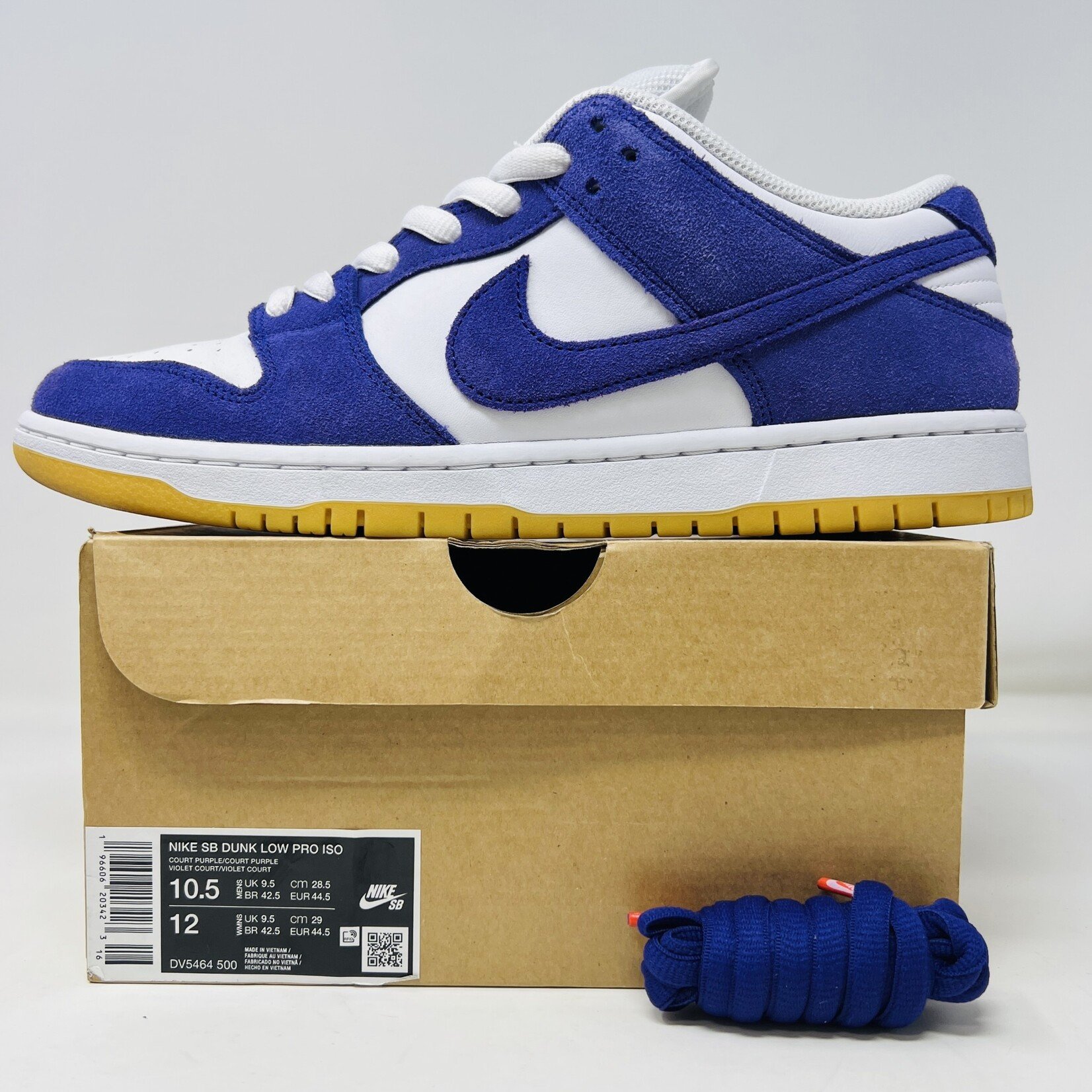 Nike Nike SB Dunk Low Pro ISO Orange Label Court Purple