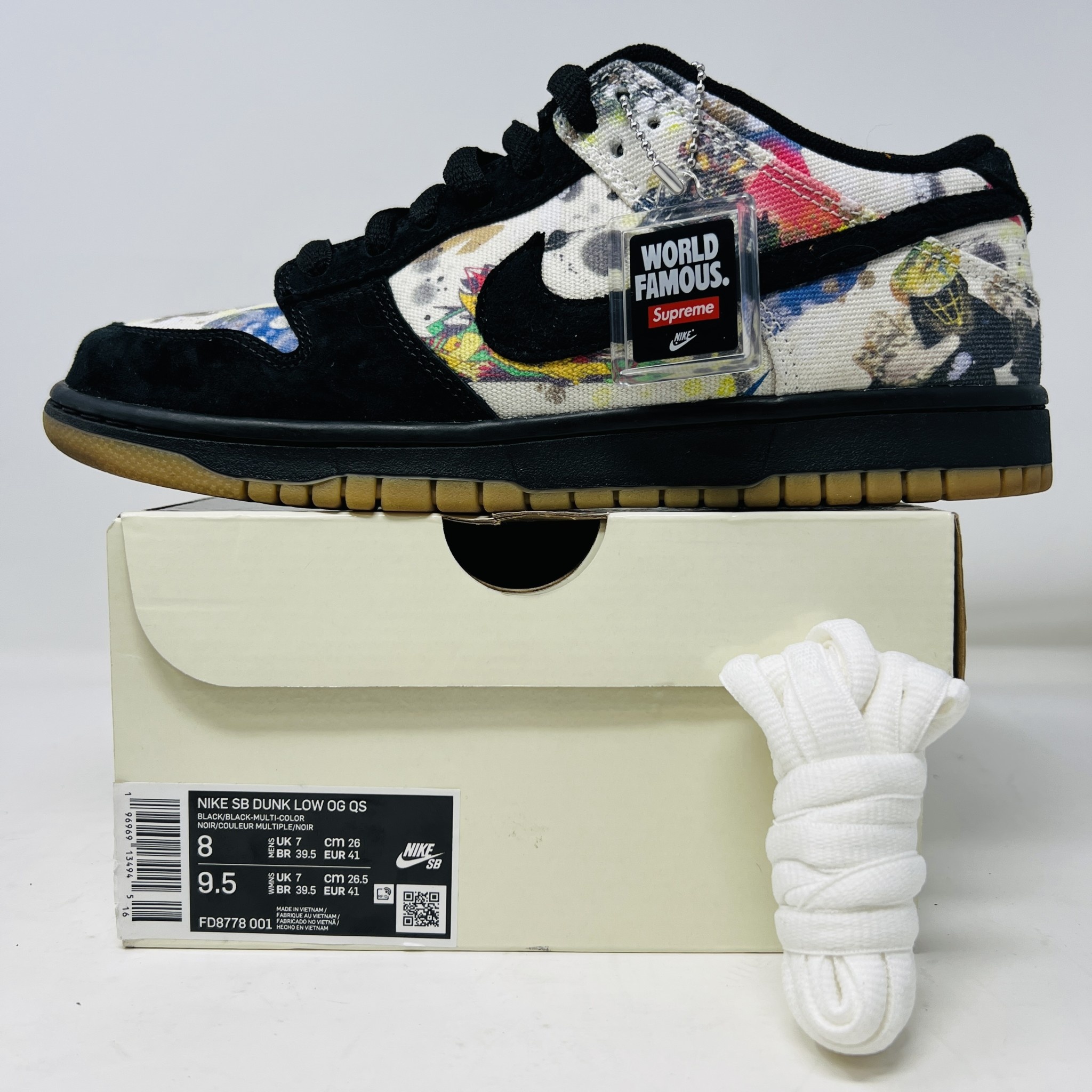 Nike SB Dunk Low Supreme Rammellzee - Holy Ground Sneaker Shop 
