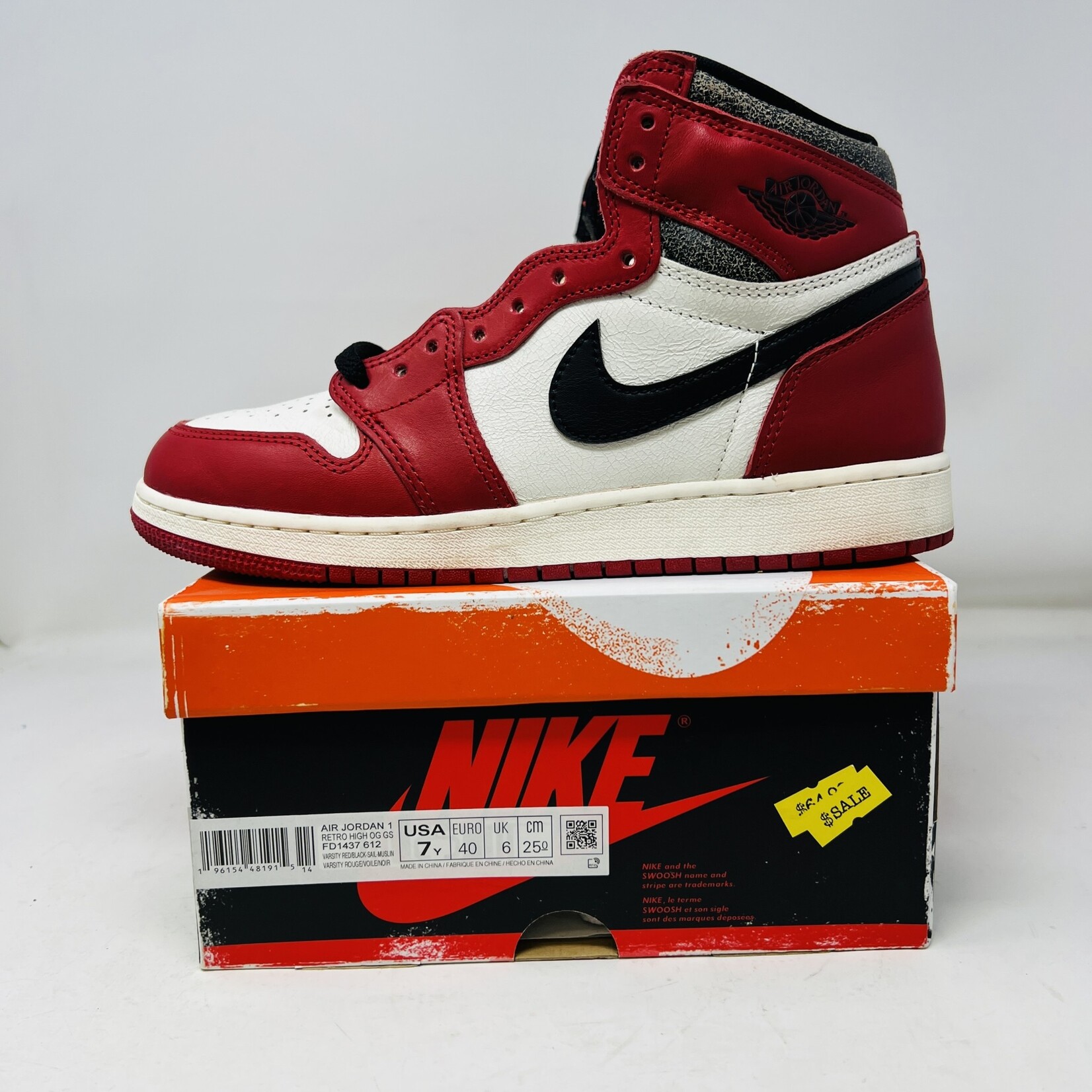 Jordan Jordan 1 Retro High OG Chicago Lost and Found (GS)