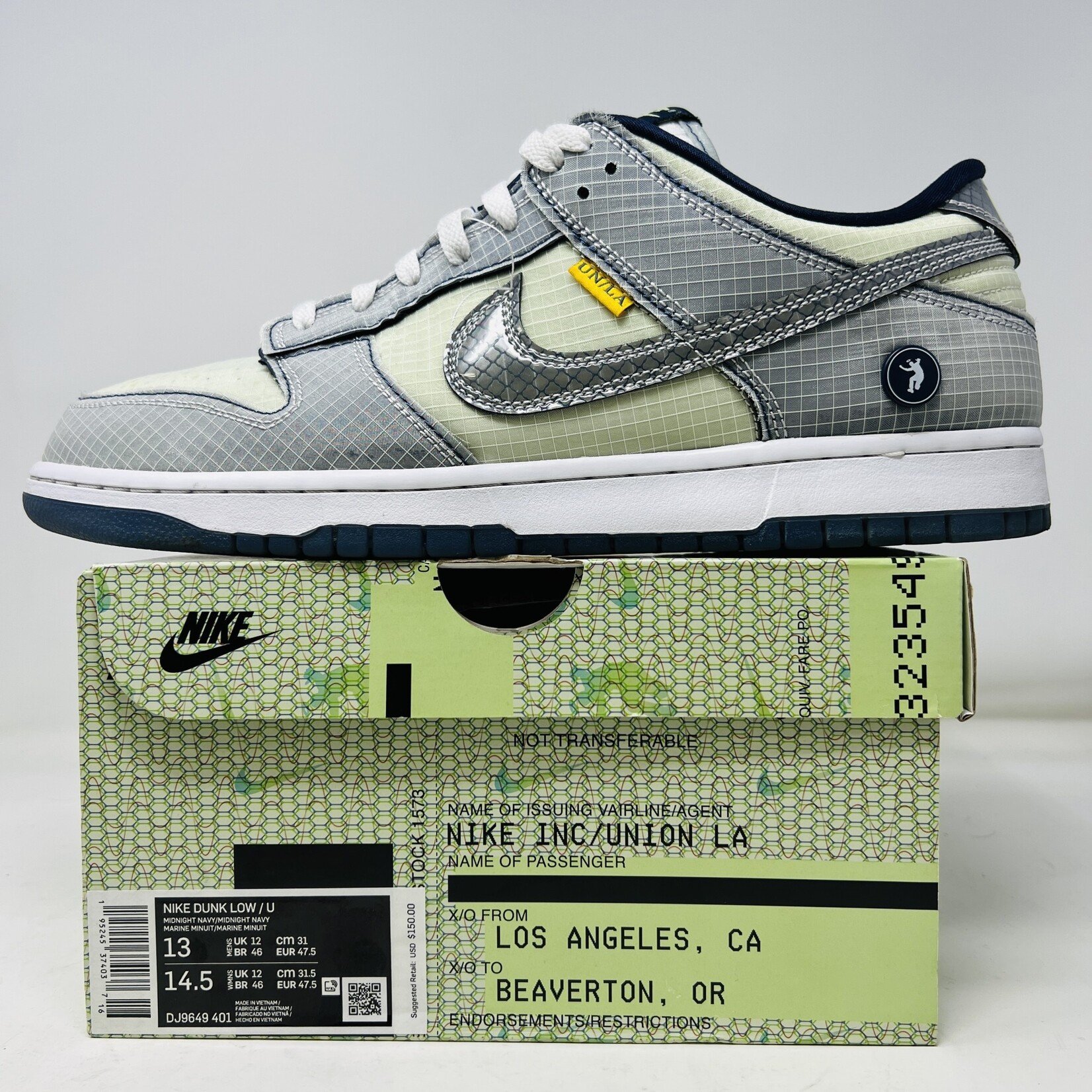 Nike Nike Dunk Low Union Passport Pack Pistachio