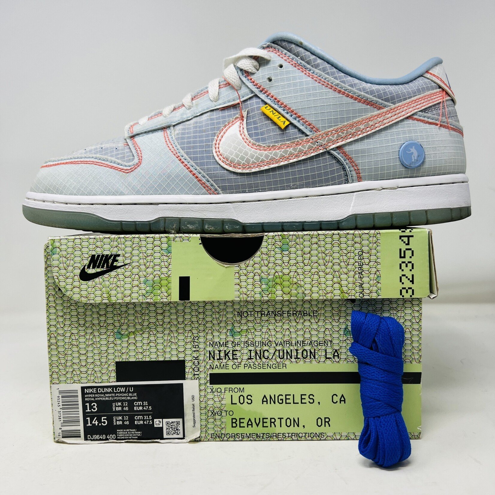 Nike Nike Dunk Low Union Passport Pack Argon