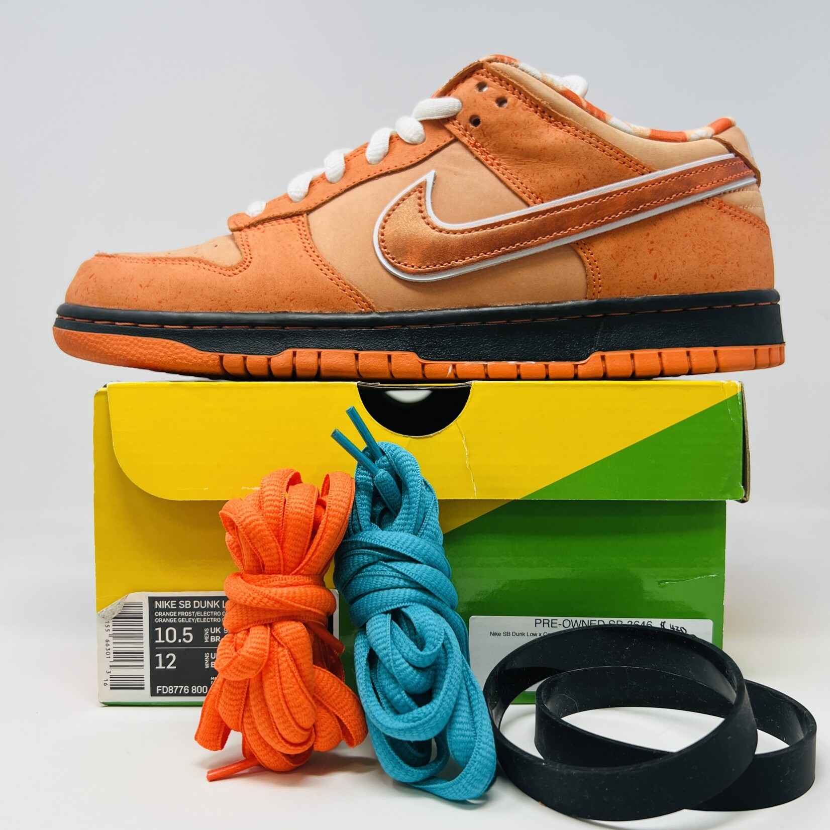 Nike SB Dunk Low Concepts Orange Lobster Holy Ground Sneaker Shop Buy Sell Trade Sneakers