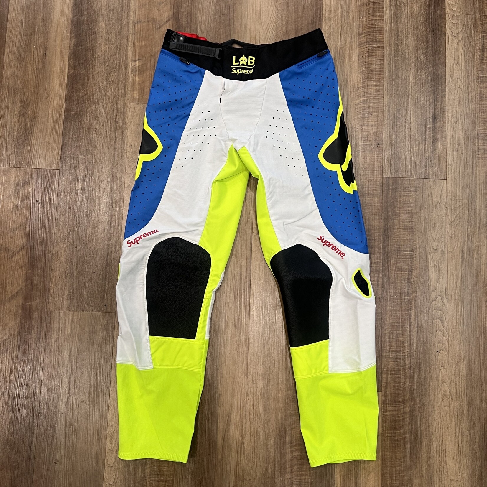 Supreme Fox Racing Moto Pant Multicolor Holy Ground Sneaker Shop Buy Sell Trade Sneakers
