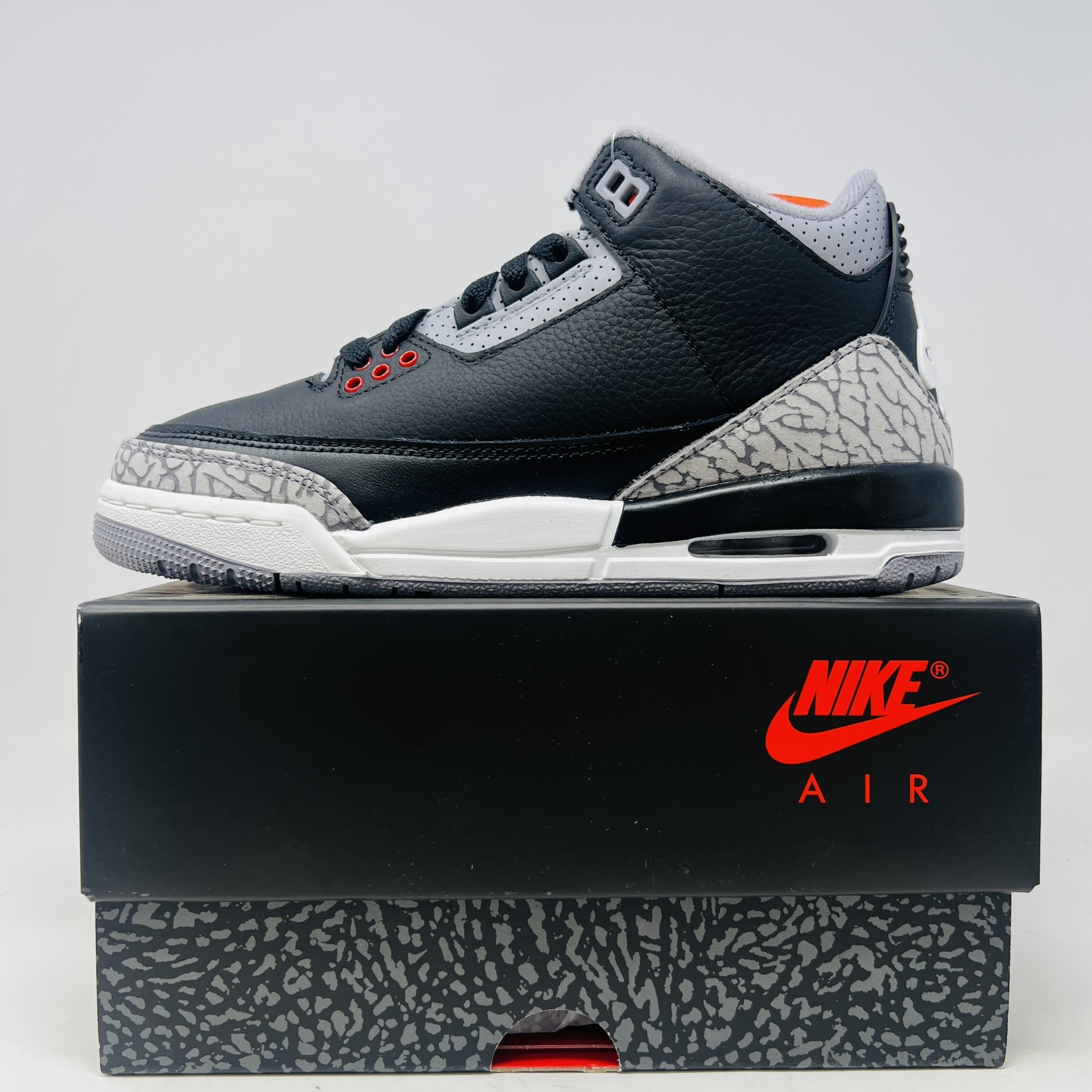 Jordan 3 Retro Black Cement 2024 GS Holy Ground Sneaker Shop Buy Sell Trade Sneakers