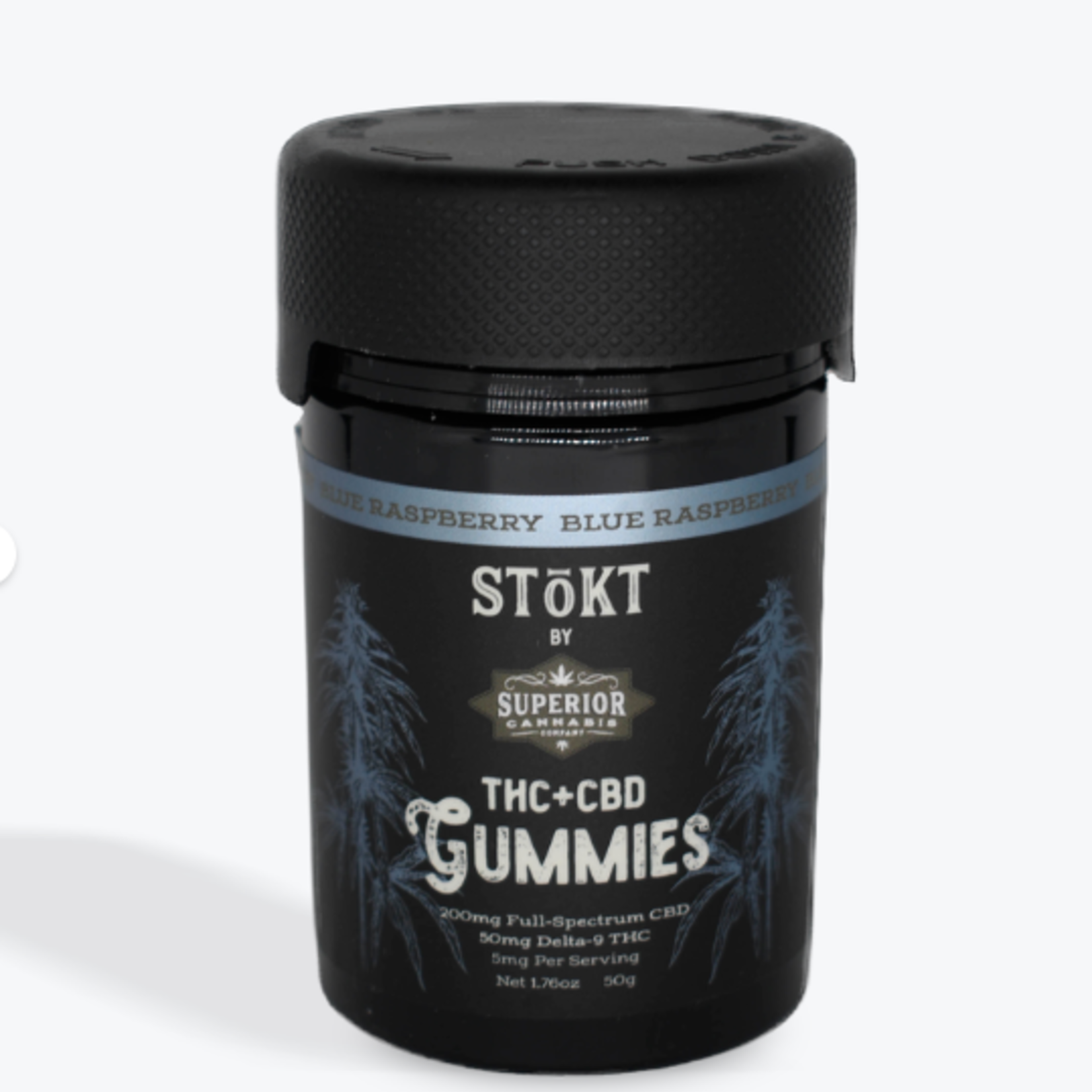 Superior Cannabis Co. Stokt Gummies - Blue Raspberry DELTA