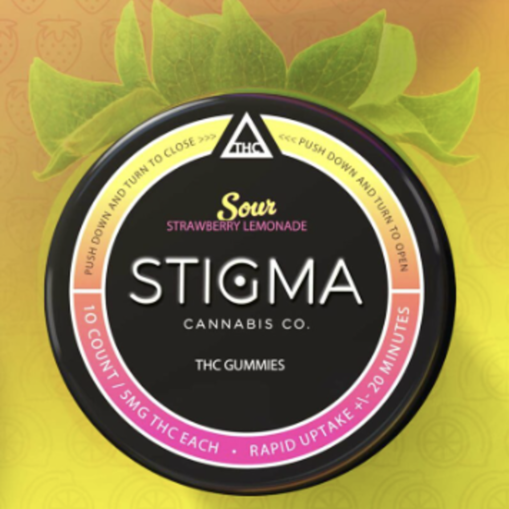 Stigma Stigma Sour Strawberry Lemonade Gummies