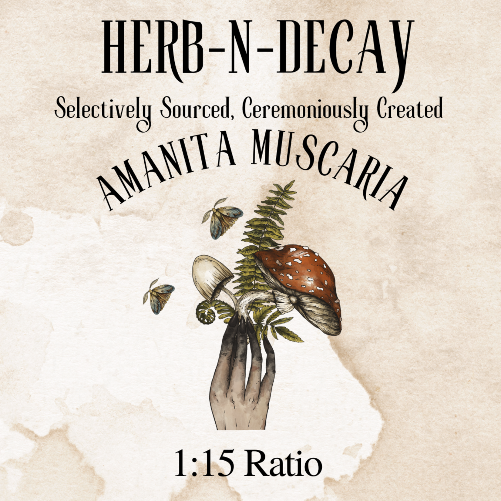 Herb-N-Decay Amanita Muscaria 1:15