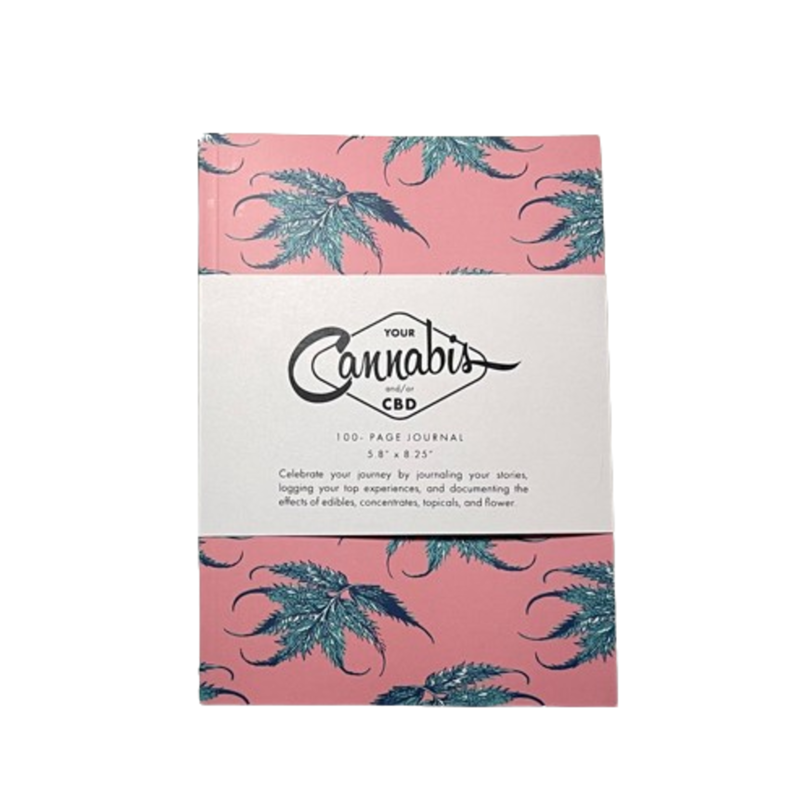 Set and Setting Stationary Cannabis Journey Log - pink