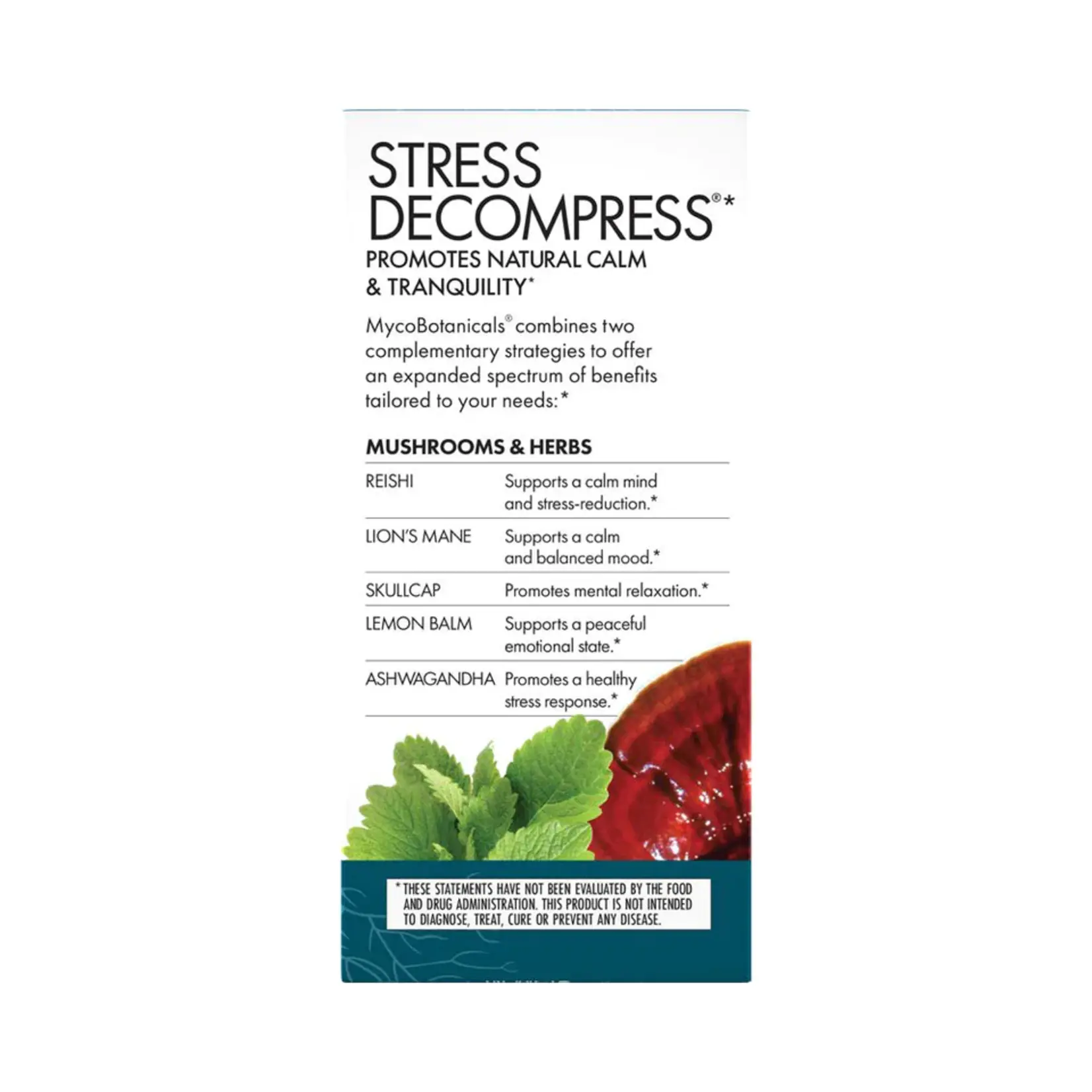 Host Defense MycoBotanicals Stress Decompress