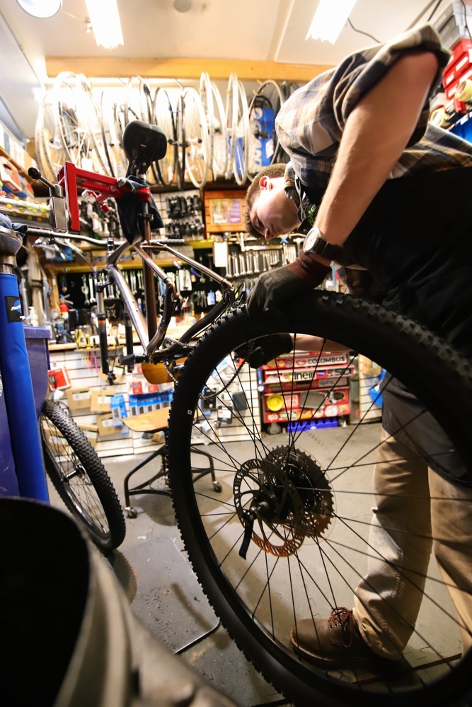 Bike Service at Cycle Path