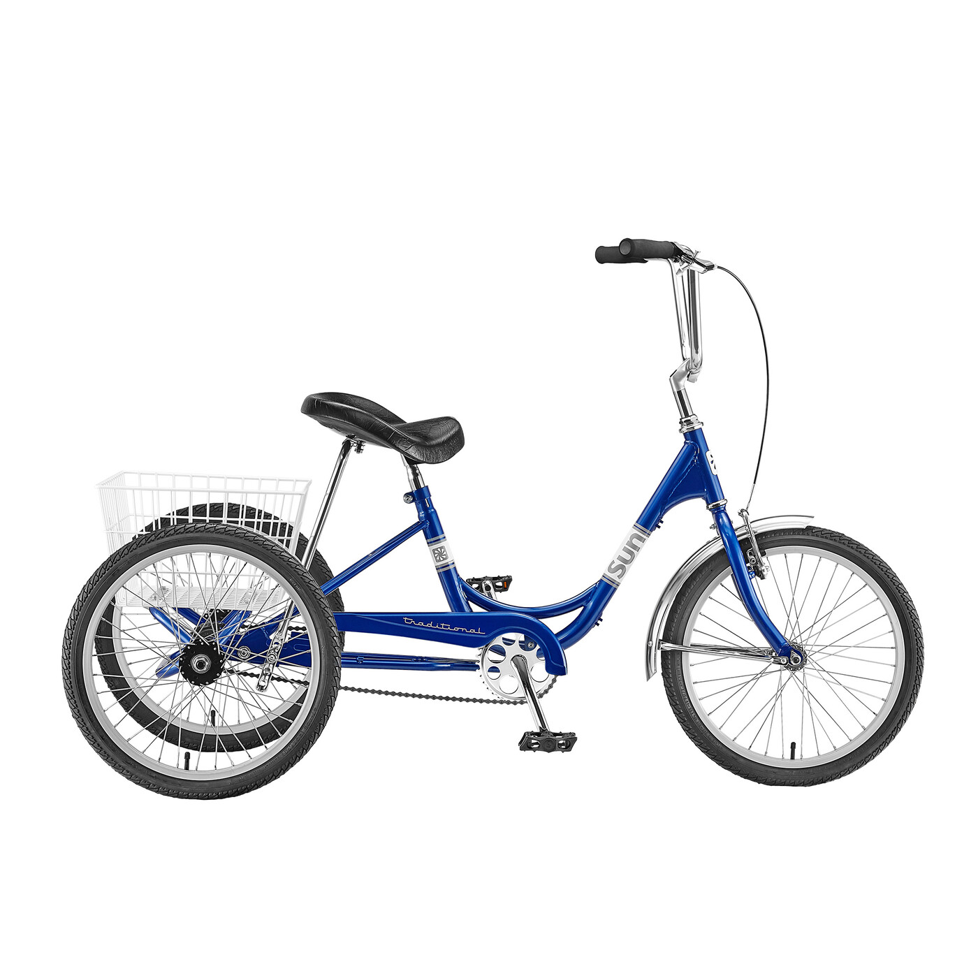Sun Three Wheel 20" Trike Single Speed Cycle Path Bicycles