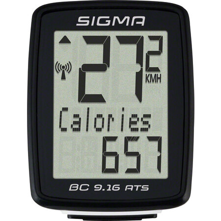 SIGMA Sigma BC 9.16 ATS Bike Computer - Wireless