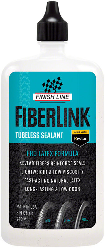 FINISH LINE Finish Line FiberLink Tubeless Tire Sealant - 8oz, Drip