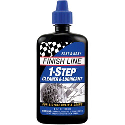 FINISH LINE Finish Line 1-Step Cleaner and Bike Chain Lube - 4oz, Drip