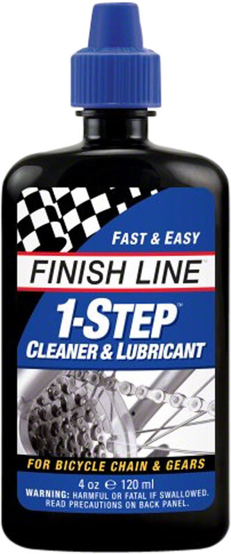 FINISH LINE Finish Line 1-Step Cleaner and Bike Chain Lube - 4oz, Drip