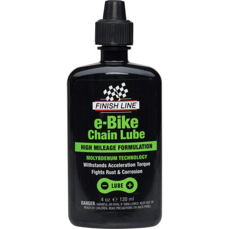 FINISH LINE Finish Line eBike Bike Chain Lube - 4 fl oz, Drip