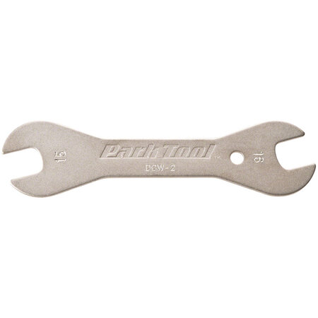 PARK TOOL Park Tool DCW-2 Double-Ended Cone Wrench: 15 and 16mm