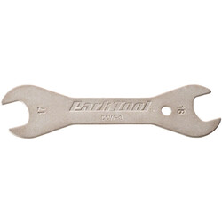 PARK TOOL Park Tool DCW-3 Double-Ended Cone Wrench: 17 and 18mm