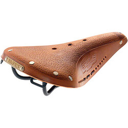 BROOKS Brooks B17 Softened Saddle - Steel, Tan
