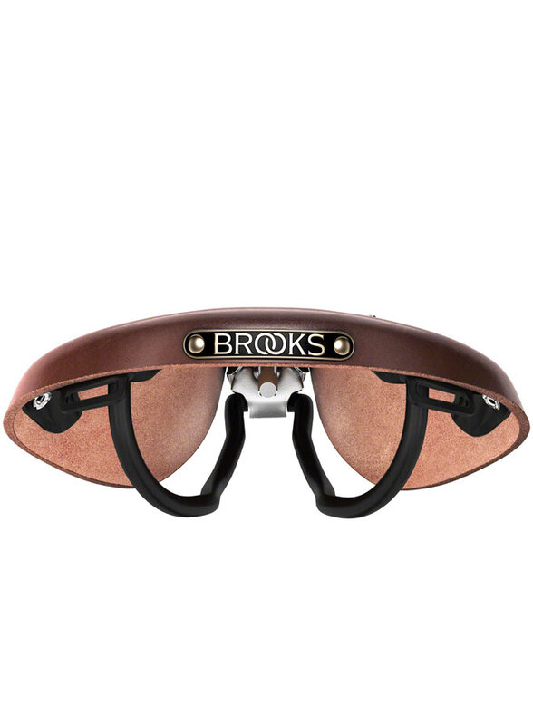BROOKS Brooks B17 Short Saddle - Steel, Antique Brown