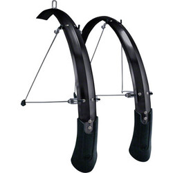 PLANETBIKE Planet Bike Cascadia ALX 27.5" x 60 Fender Set: Black (27.5 x 1.4-1.9)