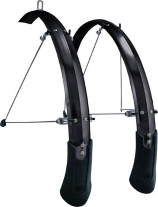 PLANETBIKE Planet Bike Cascadia ALX 27.5" x 60 Fender Set: Black (27.5 x 1.4-1.9)