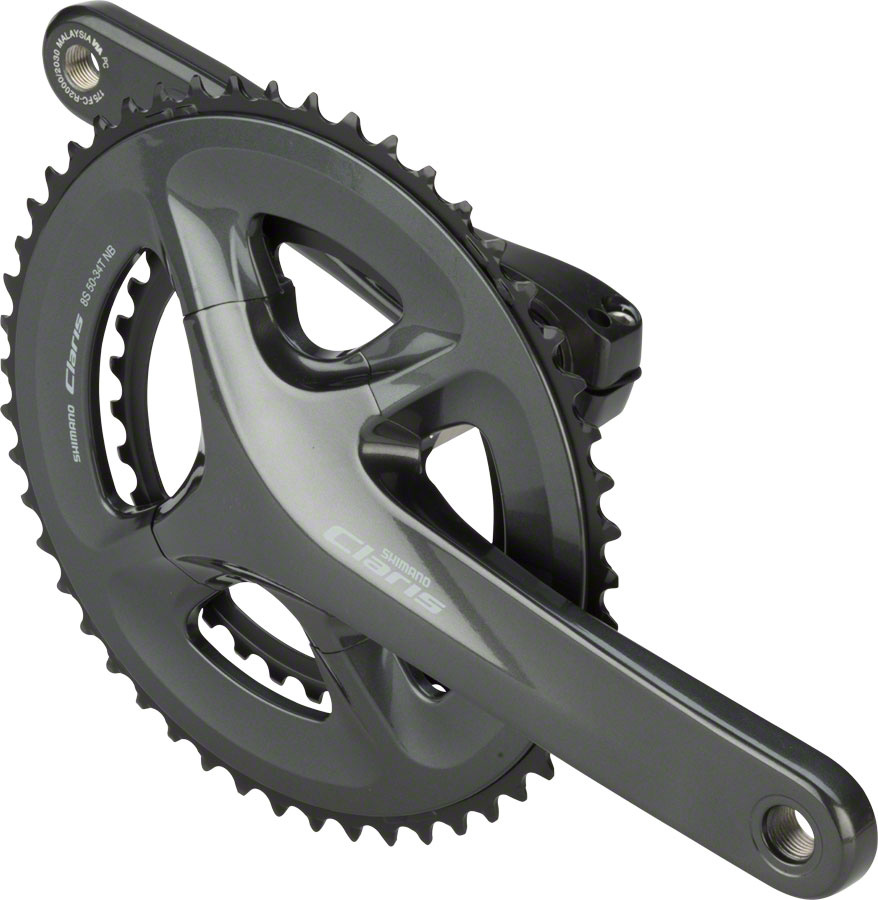Shimano Claris FC-R2000 Crankset - 175mm 8-Speed 50/34t 110 Shimano Claris FC-R2000 Crankset - 175mm 8-Speed 50/34t 110