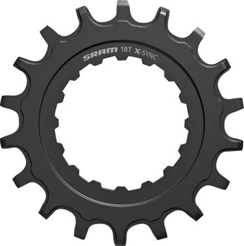 SRAM SRAM X-Sync EX1 Sprocket Chainring for Bosch Motors 18T Straight Steel