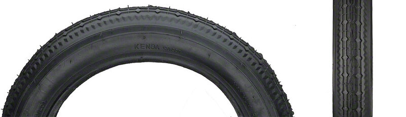 KENDA Kenda Street K124 Tire - 12.5 x 2.25, Clincher