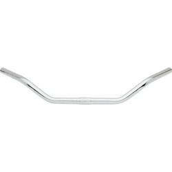 WALD Wald 872 Cruiser Steel Handlebar: 24" Wide, 3" Rise, 1" Clamp, Chrome
