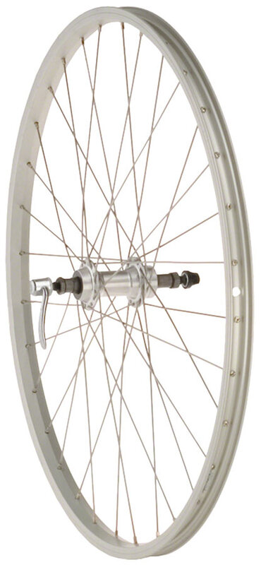 ARAYA 26 x 1.5 - 559 Rear Freewheel Quick Release Wheel, Silver