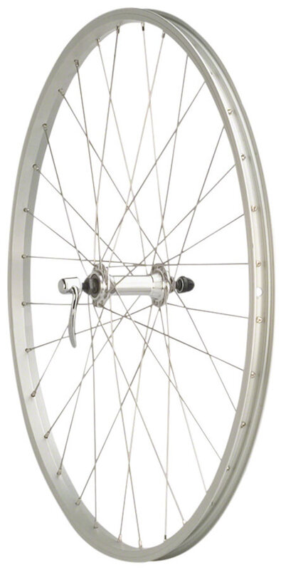 26 x 1.5 - 559 Front Quick Release Wheel, Silver
