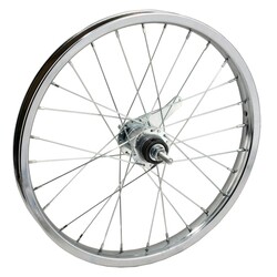 16 x 1.75 305 x 19 Steel Rim Coaster Brake 110mm 14g Rear Wheel