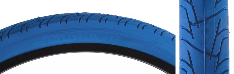 SUNLITE 26 X 2.125 Blue Wall Blue Tread Tire