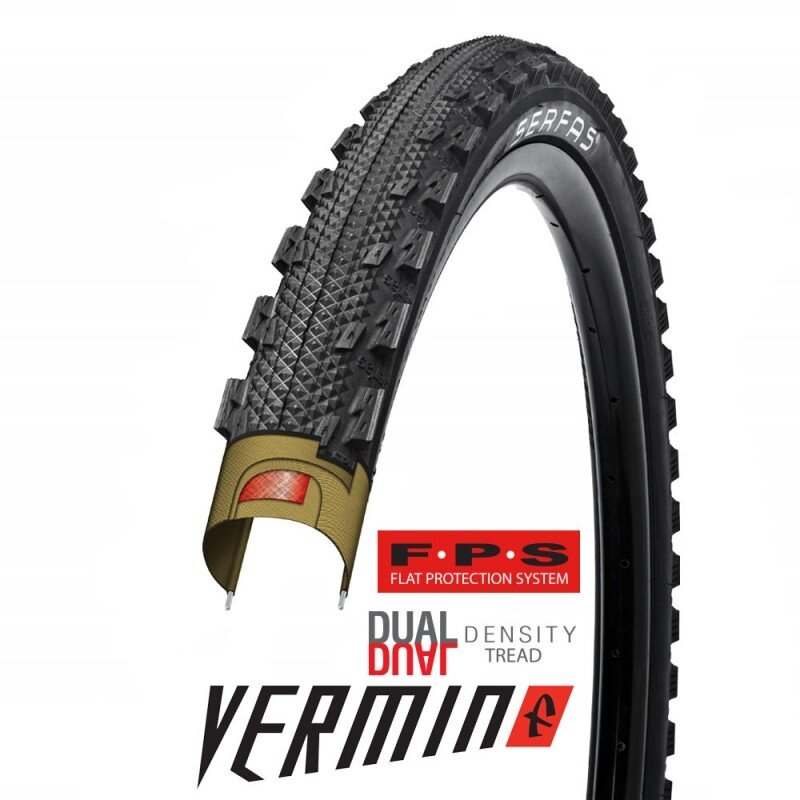 SERFAS Vermin Front MTB 26 X 1.9" Tire