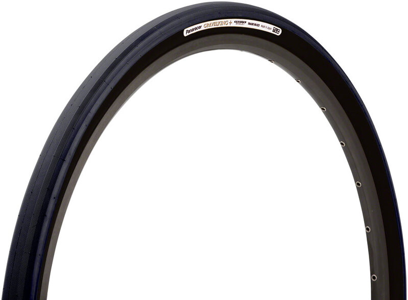 PANARACER Panaracer GravelKing Plus - 700 x 38, Tubeless, Folding, Black, ProTite Protection  Tire