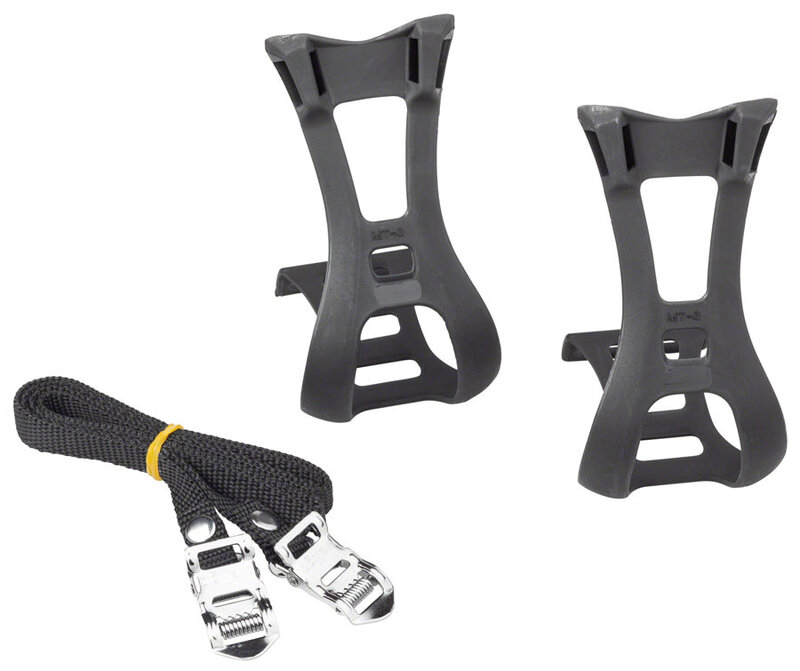 Toe Clip and Strap Set LG/XL