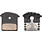 SHIMANO Shimano J04C-MF Disc Brake Pads and Springs - Metal Compound, Finned Alloy and Stainless Steel Back Plate