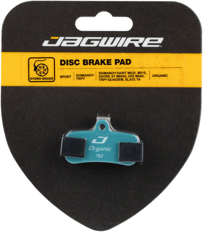 JAGWIRE Jagwire Sport Organic Disc Brake Pads - For Shimano Deore XT M8020, Saint M810/M820, and Zee M640