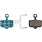 SRAM Jagwire Sport Organic Disc Brake Pads - For various SRAM Level and Avid Elixir Models