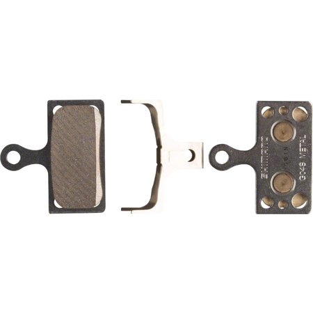 SHIMANO Shimano G04S-MX Disc Brake Pads and Springs - Metal Compound, Stainless Steel Back Plate